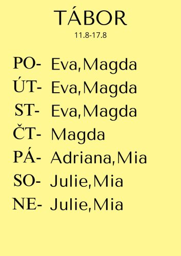 EVA PÁTEK 26.9.