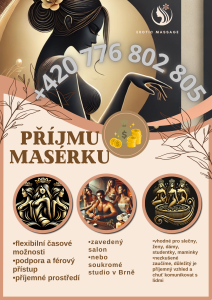 Přijmu masérku